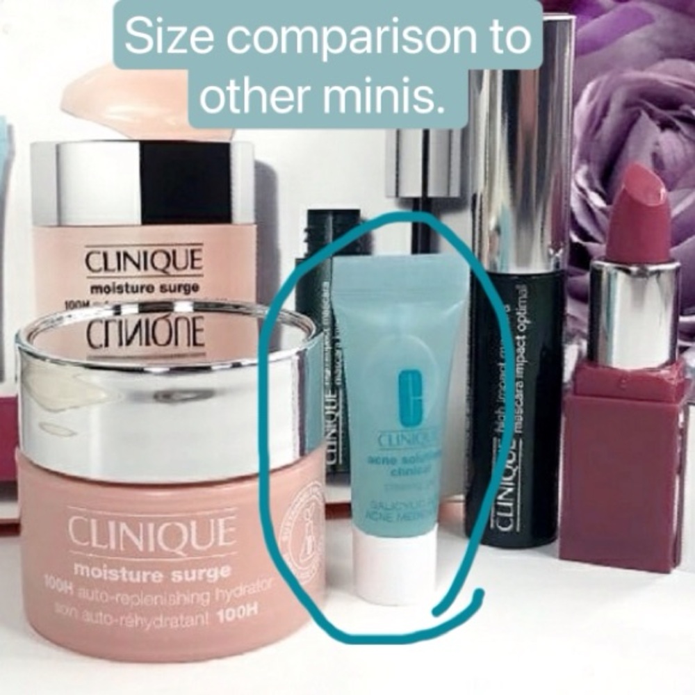 🔴 3/$15! Clinique Acne Solutions Clinical Clearing Gel Mini 3ml *NEW! - Picture 3 of 3